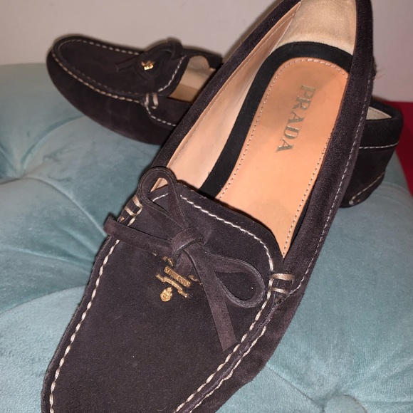 Prada Bow Detail Loafers - Picture 6 of 7